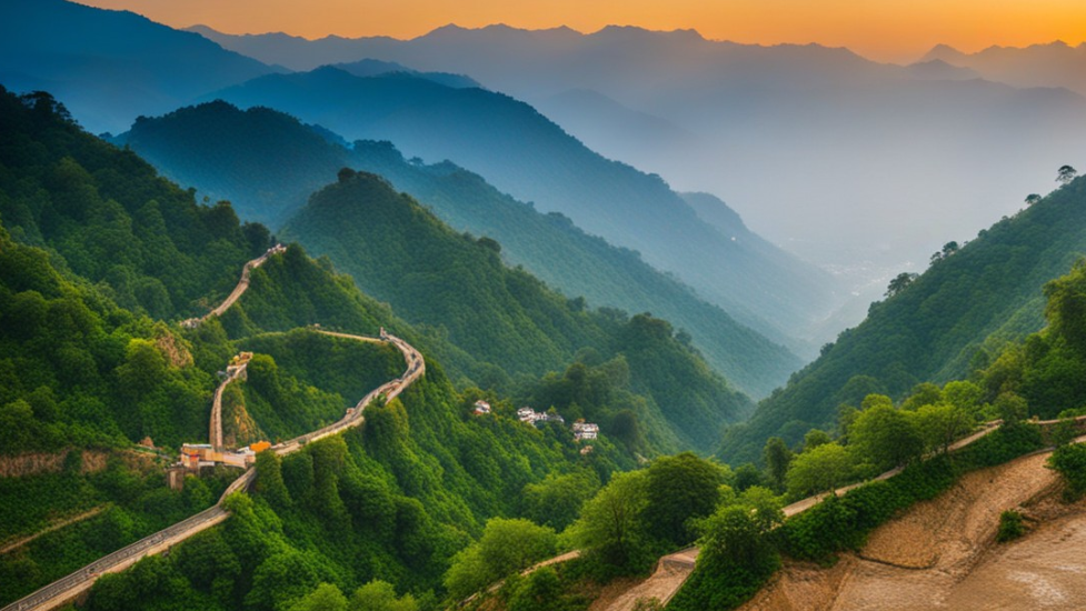 Rishikesh to mussoorie distance